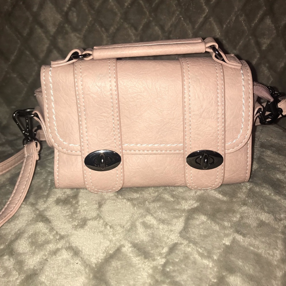 ❤️Small pink satchel purse